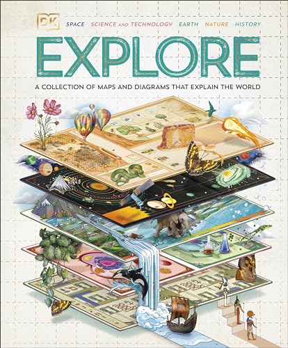 Die Buchhandlung in Oelde hat das Buch Explore: A Collection of Maps and Diagrams That Explain the World