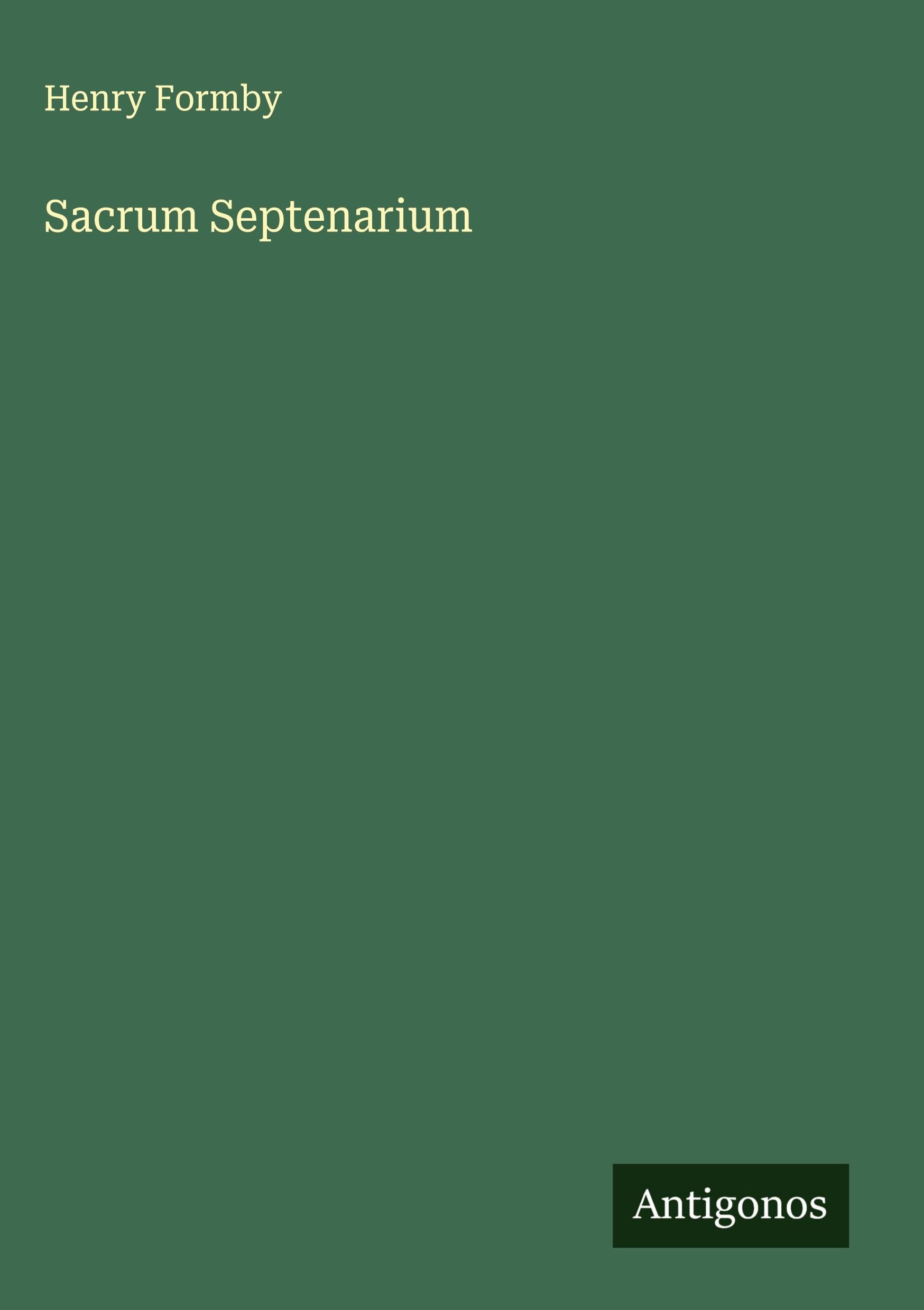 Sacrum Septenarium