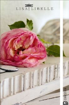 Lisa Libelle Einschreibbuch. Ein bezaubernd gestaltetes Notizbuch für die eigenen Gedanken und Ideen, mit kreativen Deko-Inspirationen im romantischen Shabby Chic-Style