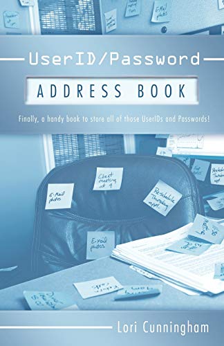 UserId/Password Address Book
