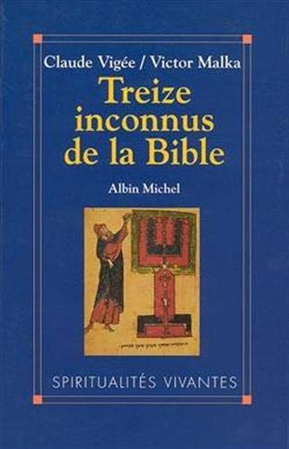 Treize Inconnus De La Bible (bouquins)