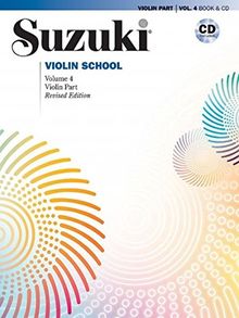 Suzuki Violin School 4 (Buch/ Audio CD)