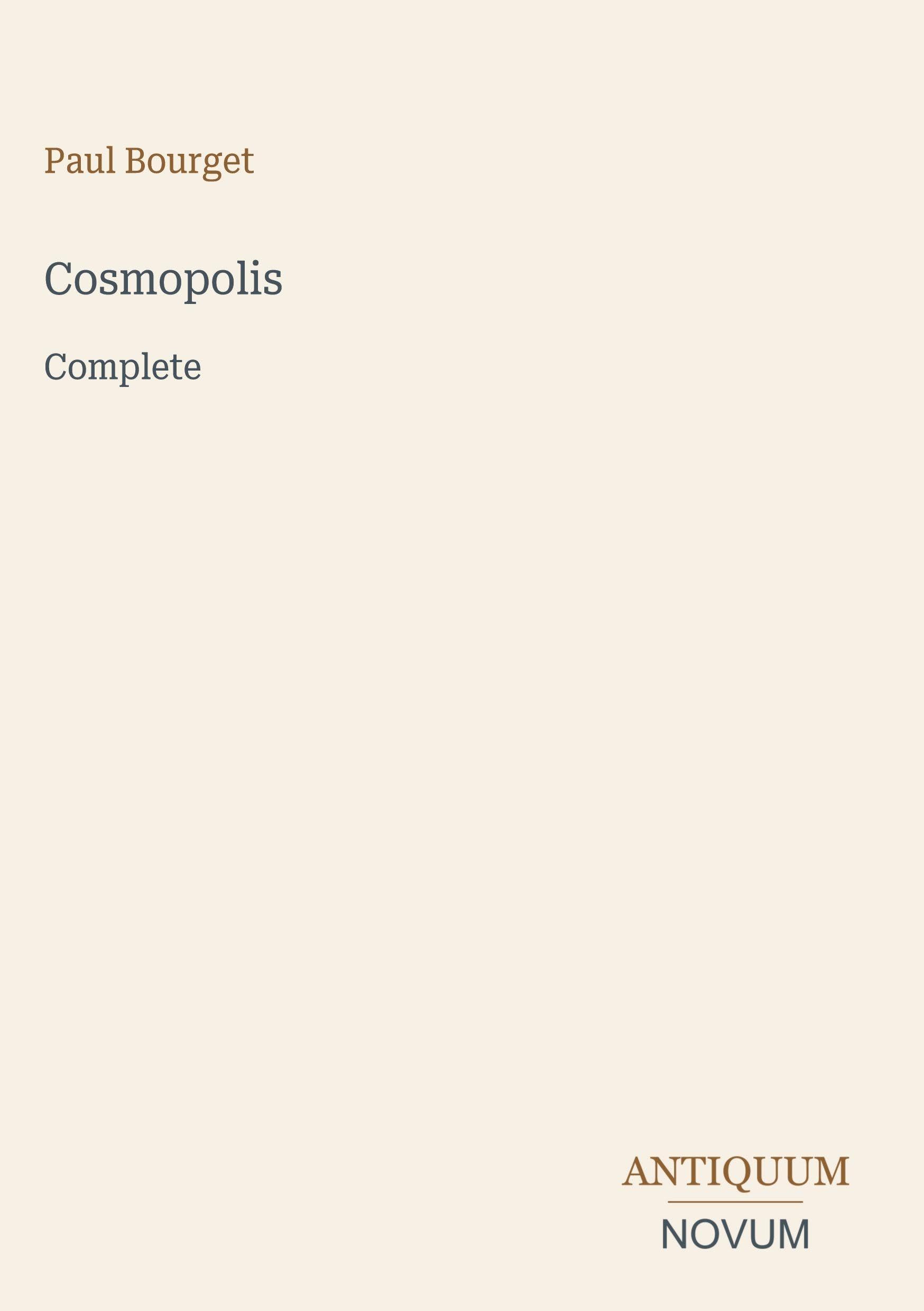 Cosmopolis: Complete