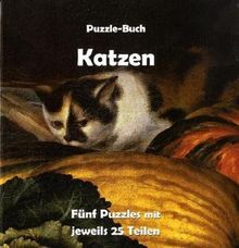 Katzen: Puzzle-Buch