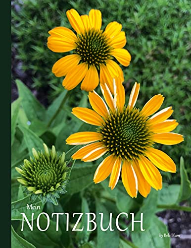 Mein Notizbuch: Gelbe Blüten by Bele Blum | liniert