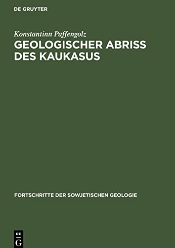 Geologischer Abriss des Kaukasus