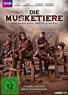 The Musketeers - Die komplette zweite Staffel [4 DVDs] de Luke ...