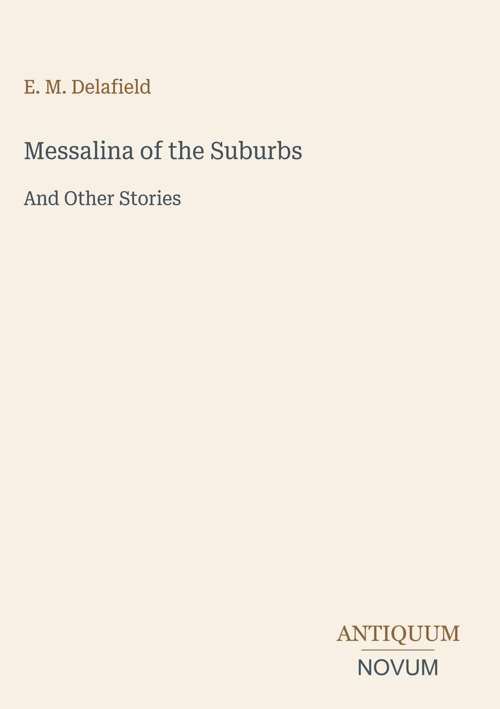 Messalina of the Suburbs