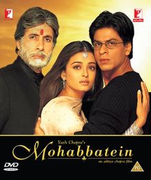 Mohabbatein. Bollywood Film mit Shahrukh Khan. [DVD][UK IMPORT]