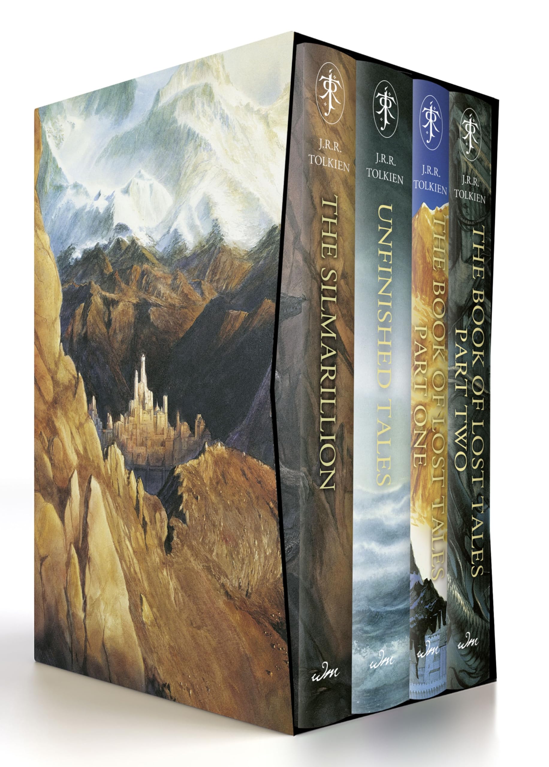 Christopher Tolkien The History Of Middle-earth Box Set #1, The Silmarillion / Unfinished Tales / Book Of Lost Tales, Part One / Book Of Lost Tales, Part Two (The
