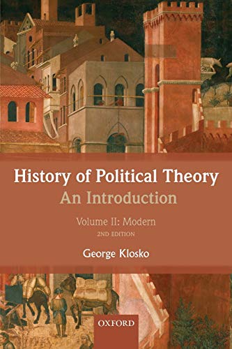 History of Political Theory: An Introduction: Volume Ii: Modern: An Introduction: Modern