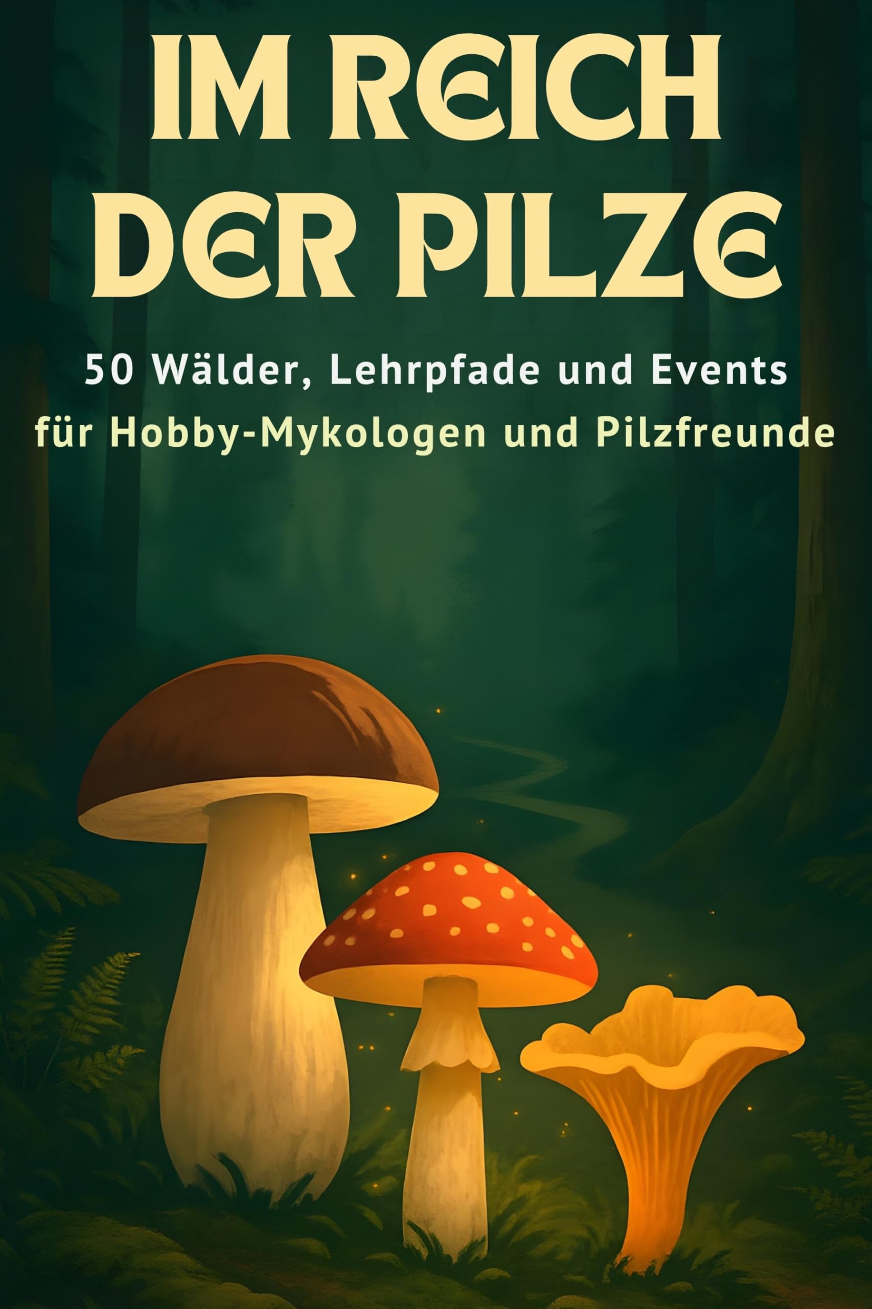 Im Reich der Pilze: 50 Wälder, Lehrpfade und Events für Hobby-Mykologen und Pilzfreunde.