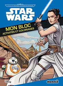 Star Wars : voyage vers Star Wars, l'ascension de Skywalker : mon bloc activités et coloriages