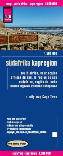 Reise Know-How Landkarte Südafrika Kapregion (1:500.000): world mapping project: Exakte Höhenlinien. Höhenschichten-Relief. GPS-tauglich, mit ... Straßennetz. Ausführlicher Ortsindex