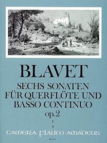 BLAVET - Sonatas (6) Op.2 Vol.1: nº 1 a 3 para Flauta y Piano (Hess) von BLAVET | Buch | Zustand sehr gut