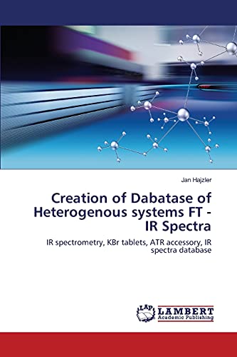 Creation of Dabatase of Heterogenous systems FT - IR Spectra: IR spectrometry, KBr tablets, ATR accessory, IR spectra database