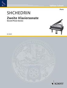 Zweite Klaviersonate: Klavier. (Edition Schott)
