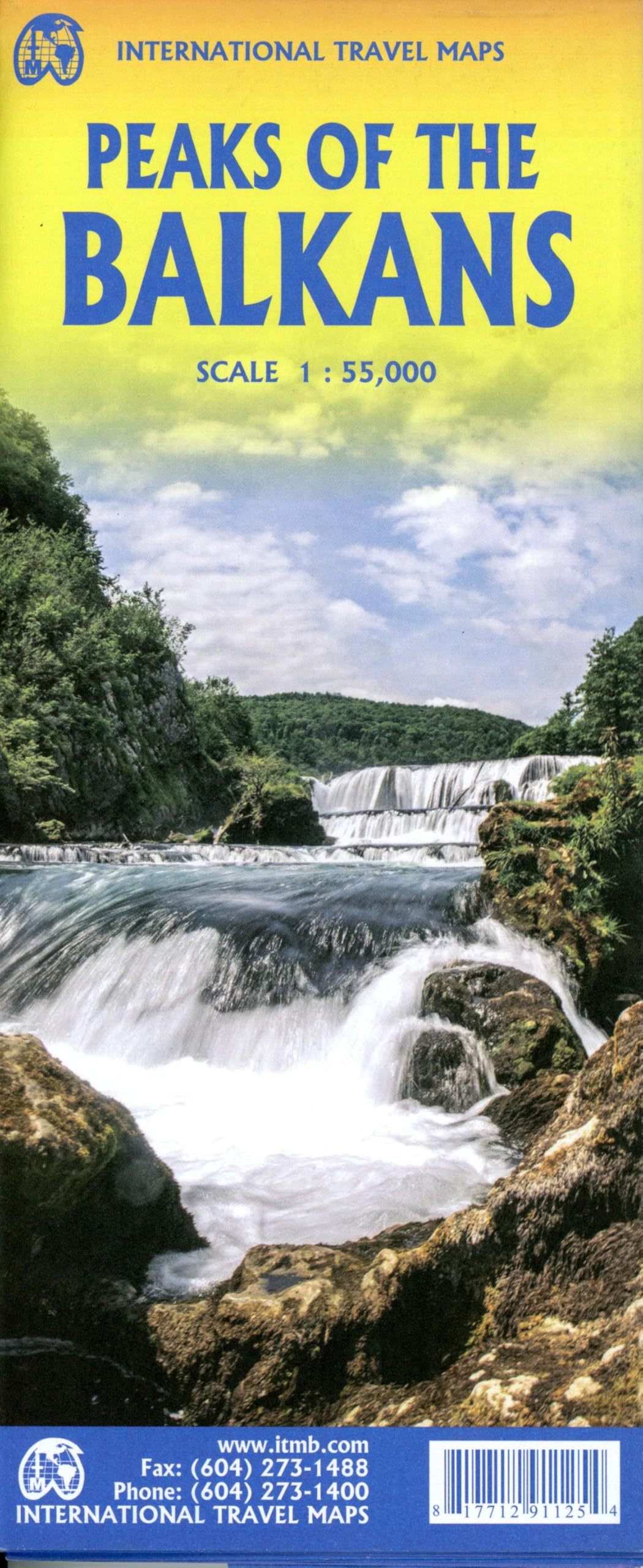Balkans and Peaks: 1:2750000