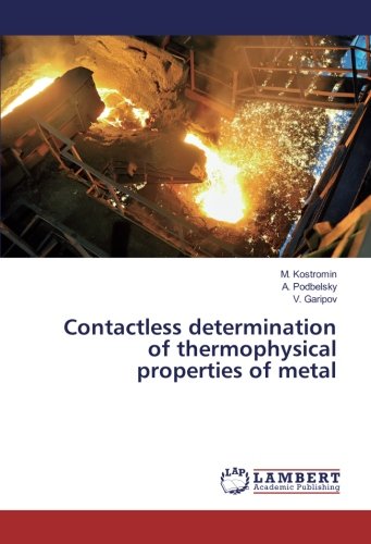 Contactless determination of thermophysical properties of metal