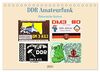 DDR Amateurfunk Historische Karten (Tischkalender 2023 DIN A5 quer), Calvendo Monatskalender