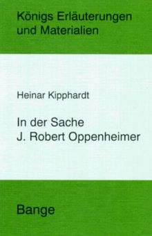 In der Sache J. Robert Oppenheimer