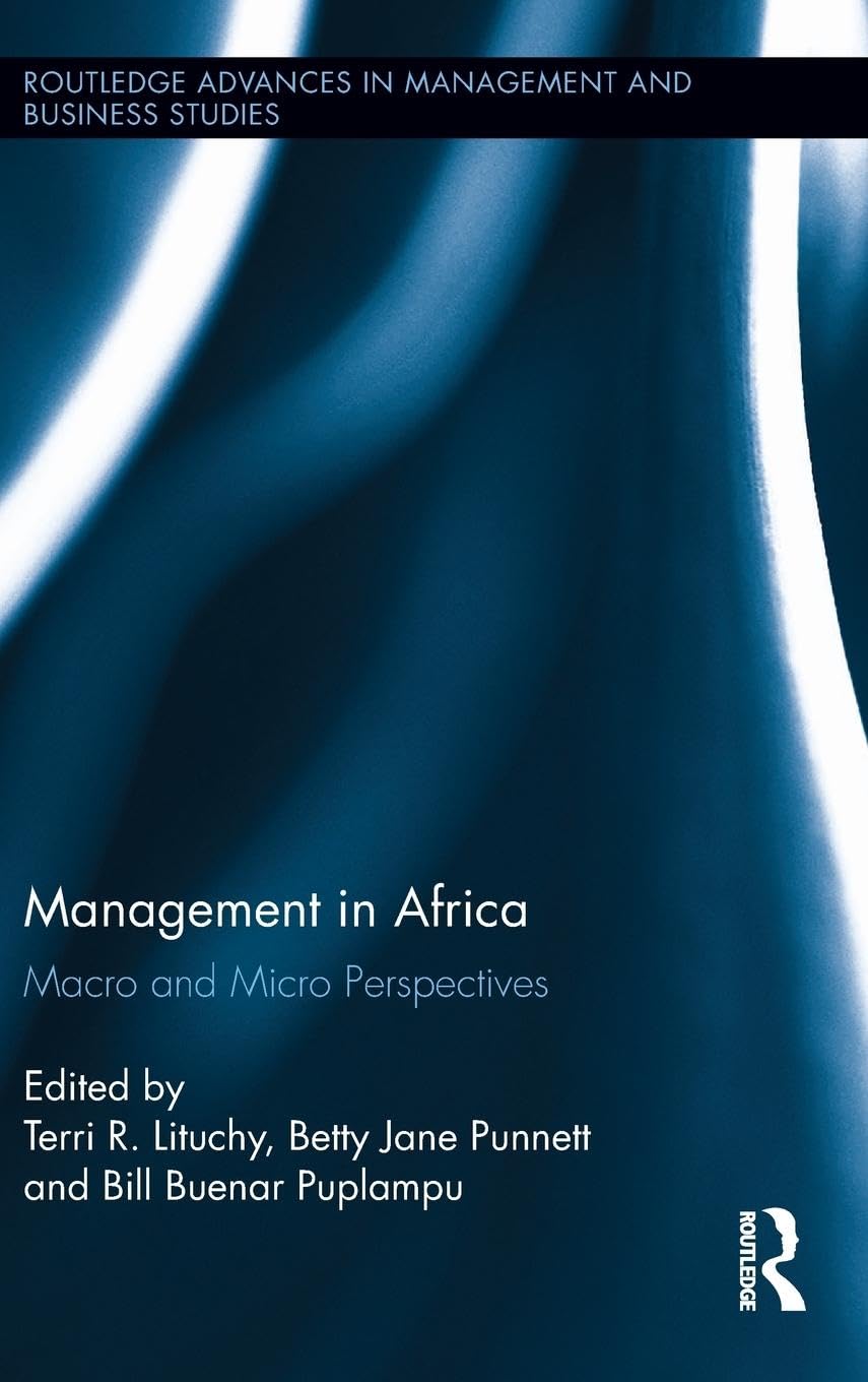 Management in Africa: Macro and Micro Perspectives (Routledge Advances in Management and Business Studies, 53, Band 53)