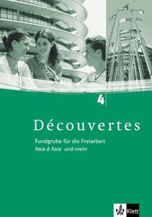 Découvertes 4. Fundgrube für die Freiarbeit: TEIL 4