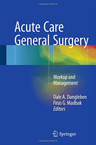 Acute Care General Surgery: Workup and Management