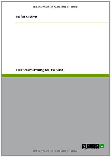Der Vermittlungsausschuss