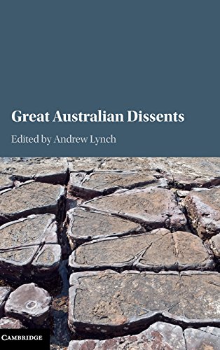 Andrew Lynch Great Australian Dissents