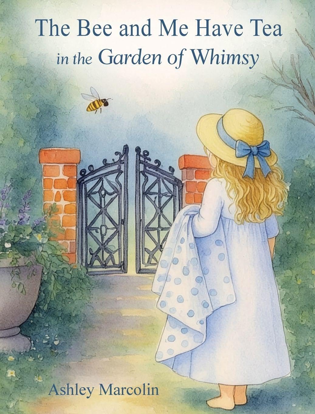 The Bee and Me in the garden of whimsy