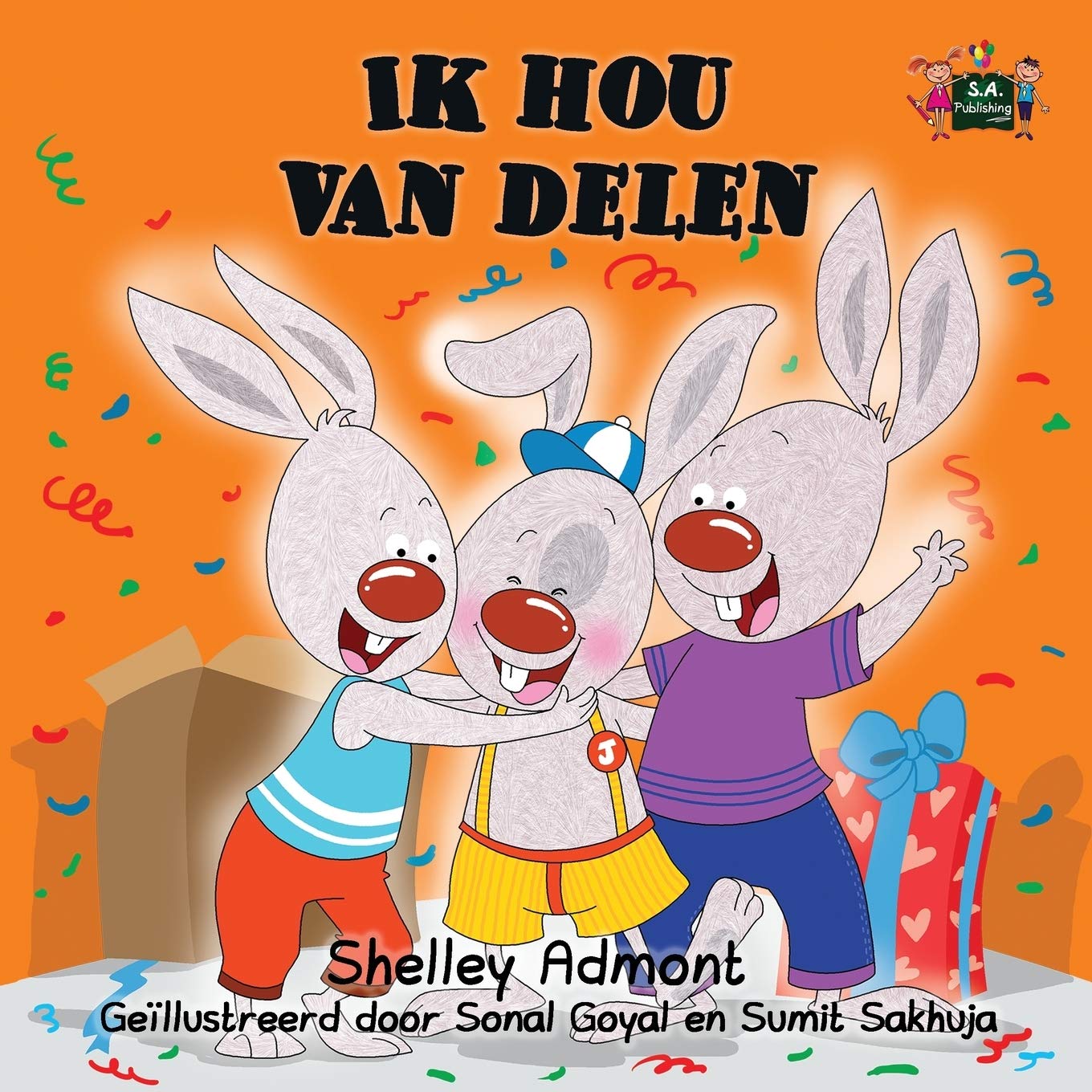 Ik hou van delen (dutch childrens books, dutch kids books): dutch books for kids, kinderboeken: I Love to Share (Dutch Edition) (Dutch Bedtime Collection)