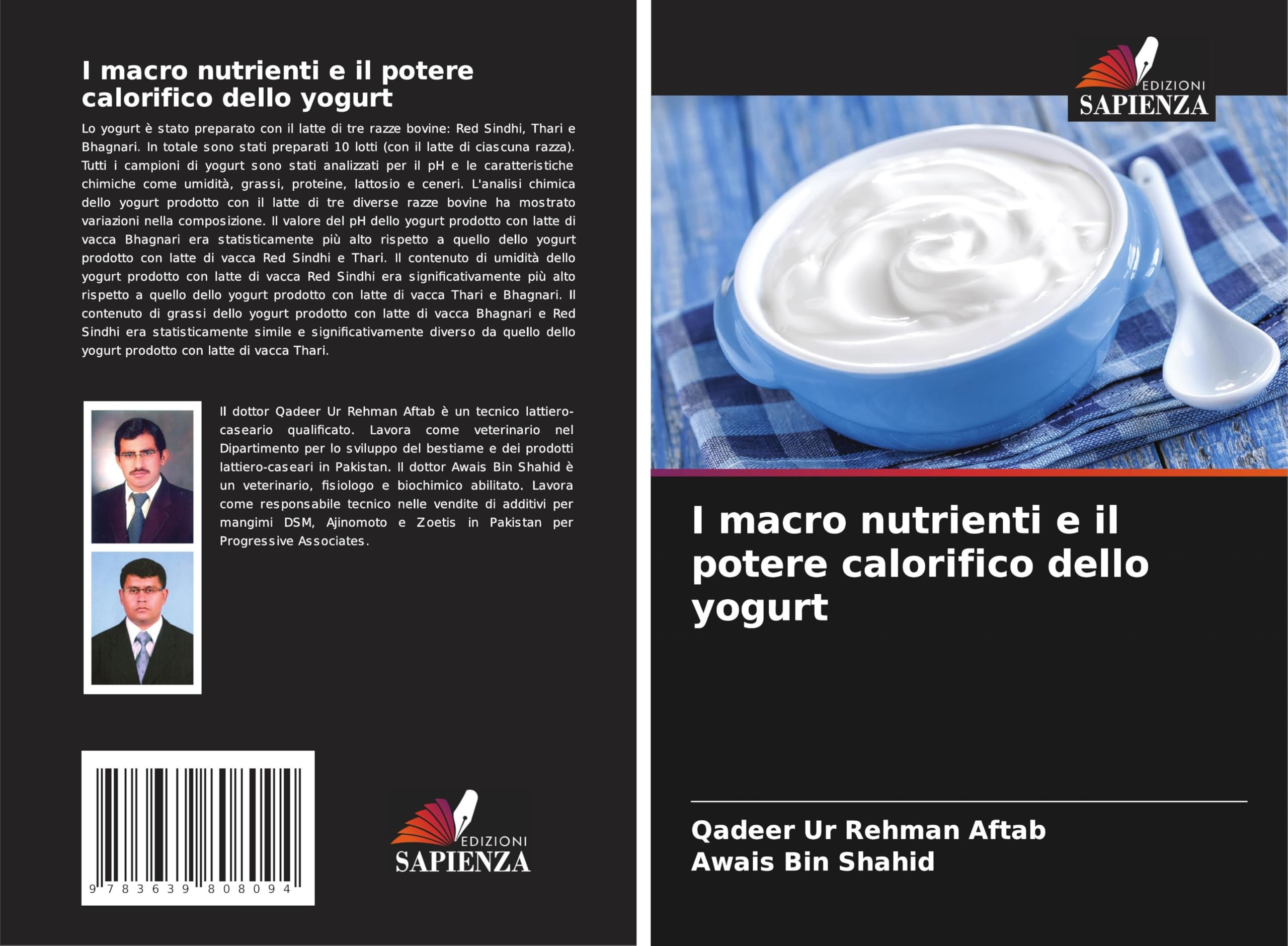 I macro nutrienti e il potere calorifico dello yogurt