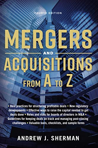 Andrew Sherman Mergers And Acquisitions From A To Z