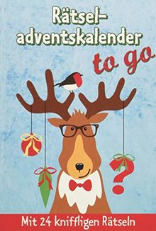 Rätseladventskalender to go: Mit 24 kniffligen Rätseln
