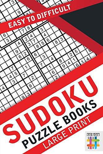 Sudoku Puzzle Books Large Print | Easy to Difficult