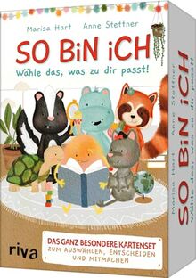 So bin ich – Das ganz besondere Kartenset zum Auswählen, Entscheiden und Mitmachen: | Zum »SPIEGEL«-Bestseller. Selbstwahrnehmung und Selbstvertrauen stärken. Für Kinder ab 3 Jahren.