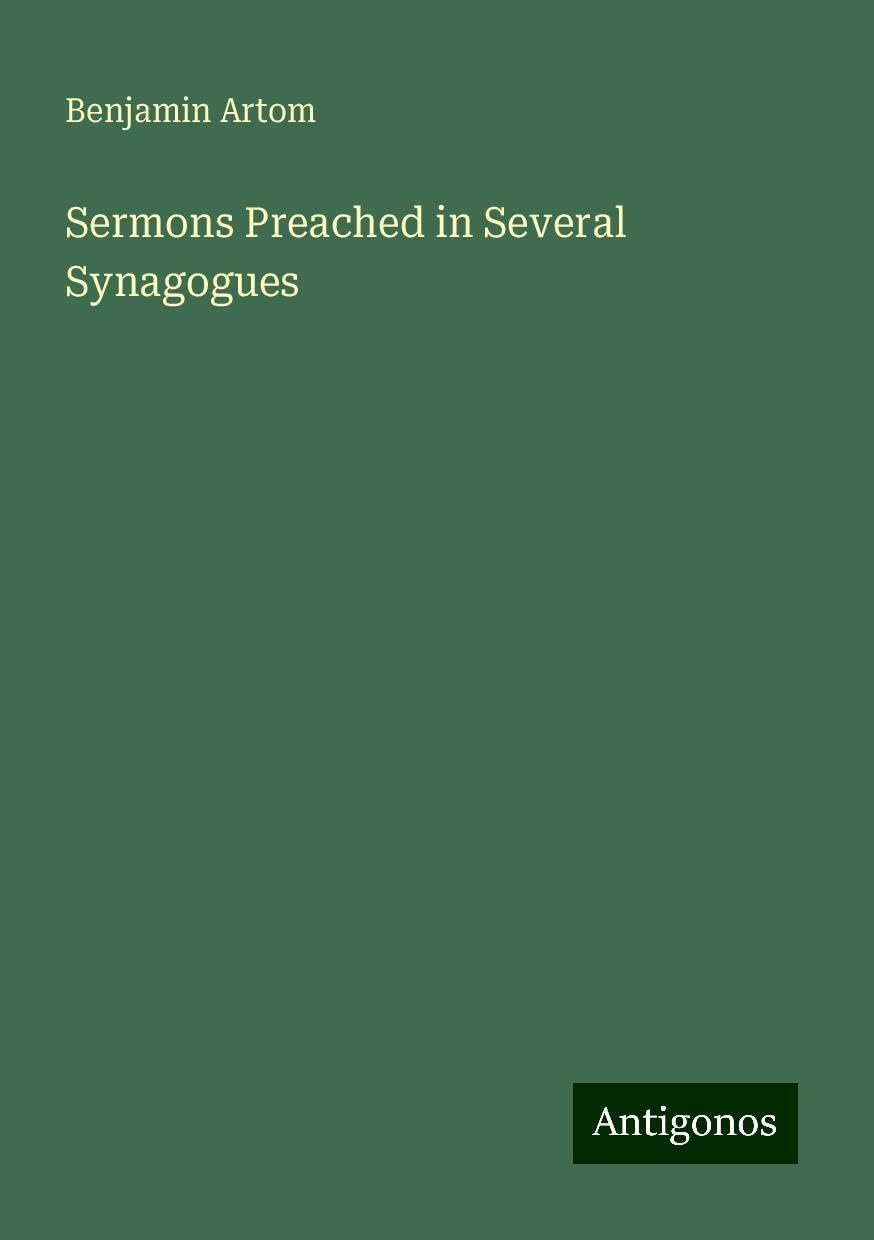 Sermons Preached in Several Synagogues