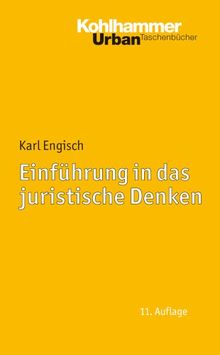 Einführung in das juristische Denken (Urban Taschenbuecher)