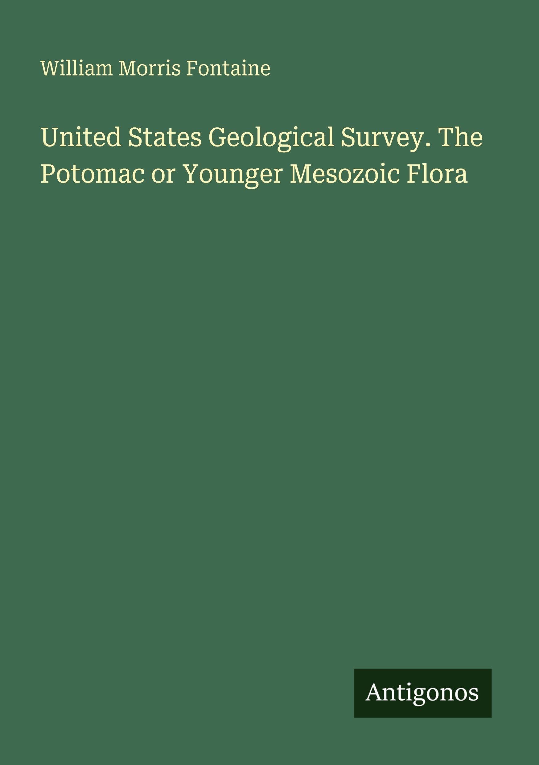 United States Geological Survey. The Potomac or Younger Mesozoic Flora
