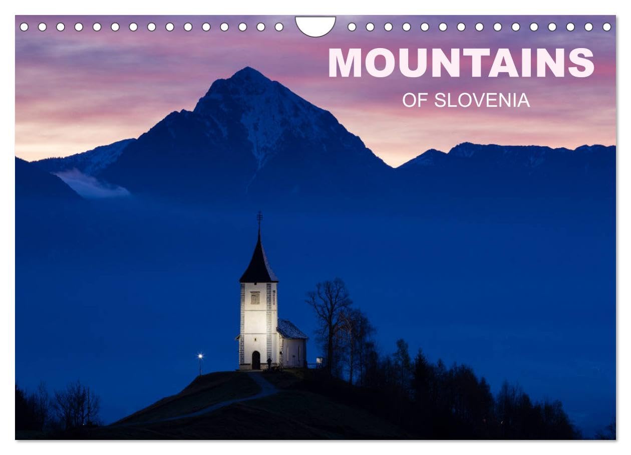 Mountains of Slovenia (Wall Calendar 2026 DIN A4 landscape), CALVENDO 12 Month Wall Calendar: Stunning alpine mountain views in Slovenia