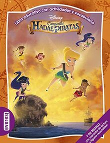 Campanilla. Hadas y piratas. Libro educativo con actividades y vocabulario: Y DE REGALO... ¡Un marcador de lectura y figuras recortables! (Multieducativos Disney)