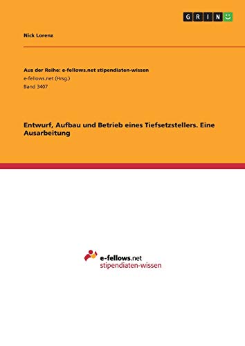 Entwurf, Aufbau und Betrieb eines Tiefsetzstellers. Eine Ausarbeitung