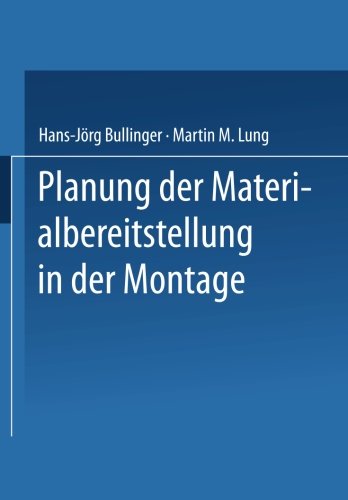 Planung der Materialbereitstellung in der Montage