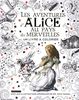 Les aventures d'Alice au pays des merveilles, un livre à colorier