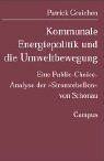 Kommunale Energiepolitik und die Umweltbewegung: Eine Public-Choice-Analyse der »Stromrebellen« von Schönau (Mannheimer Beiträge zur politischen Soziologie und positiven politischen Theorie)