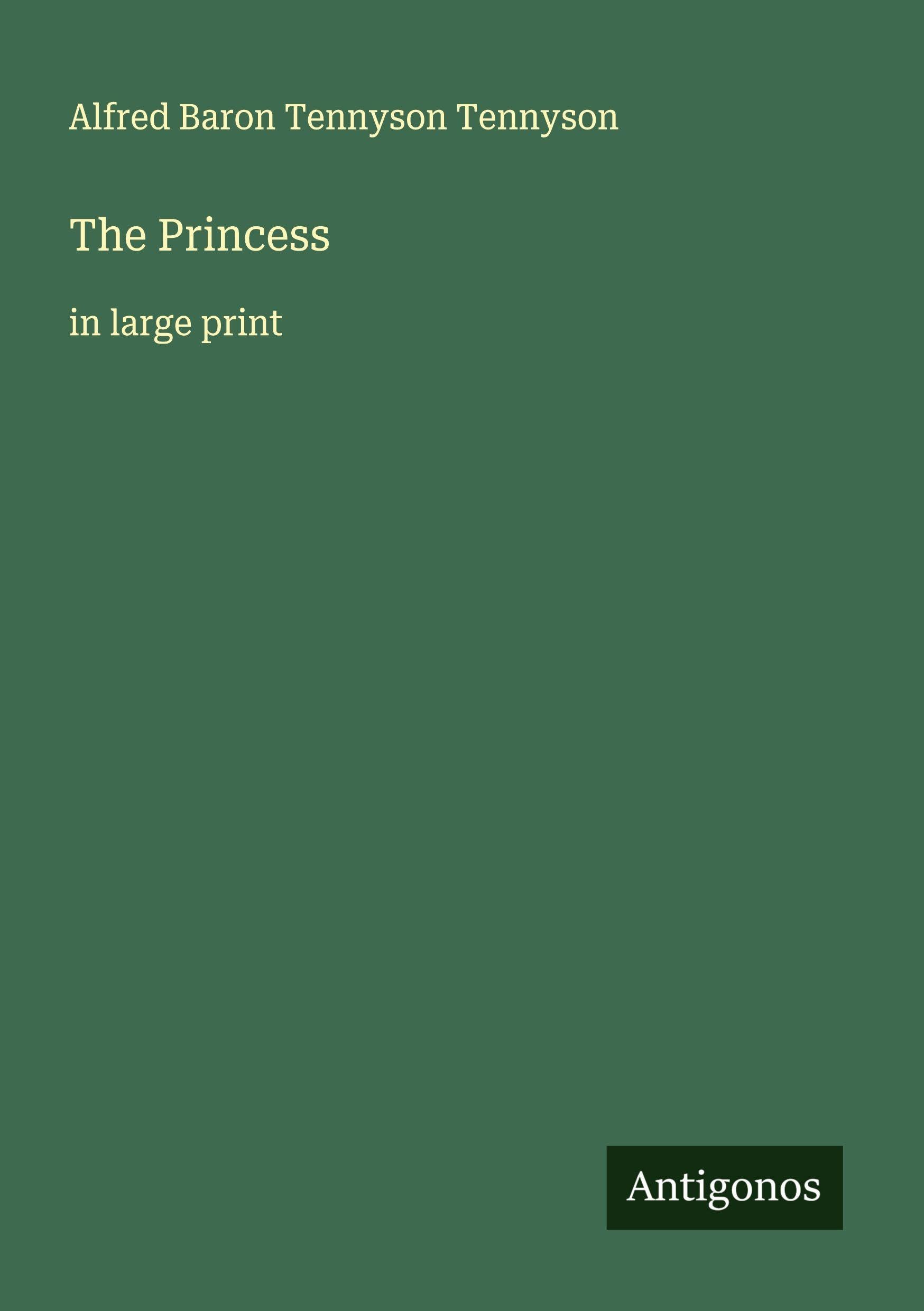 The Princess: in large print