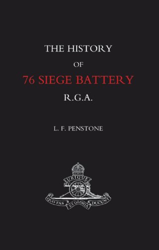 History Of 76 Siege Battery R.G.A: History Of 76 Siege Battery R.G.A
