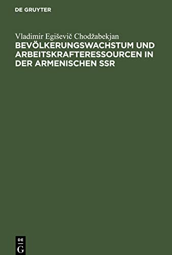 Bevölkerungswachstum und Arbeitskrafteressourcen in der armenischen SSR