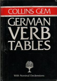 Collins Gem German Verb Tables and Grammar (Collins Gems)